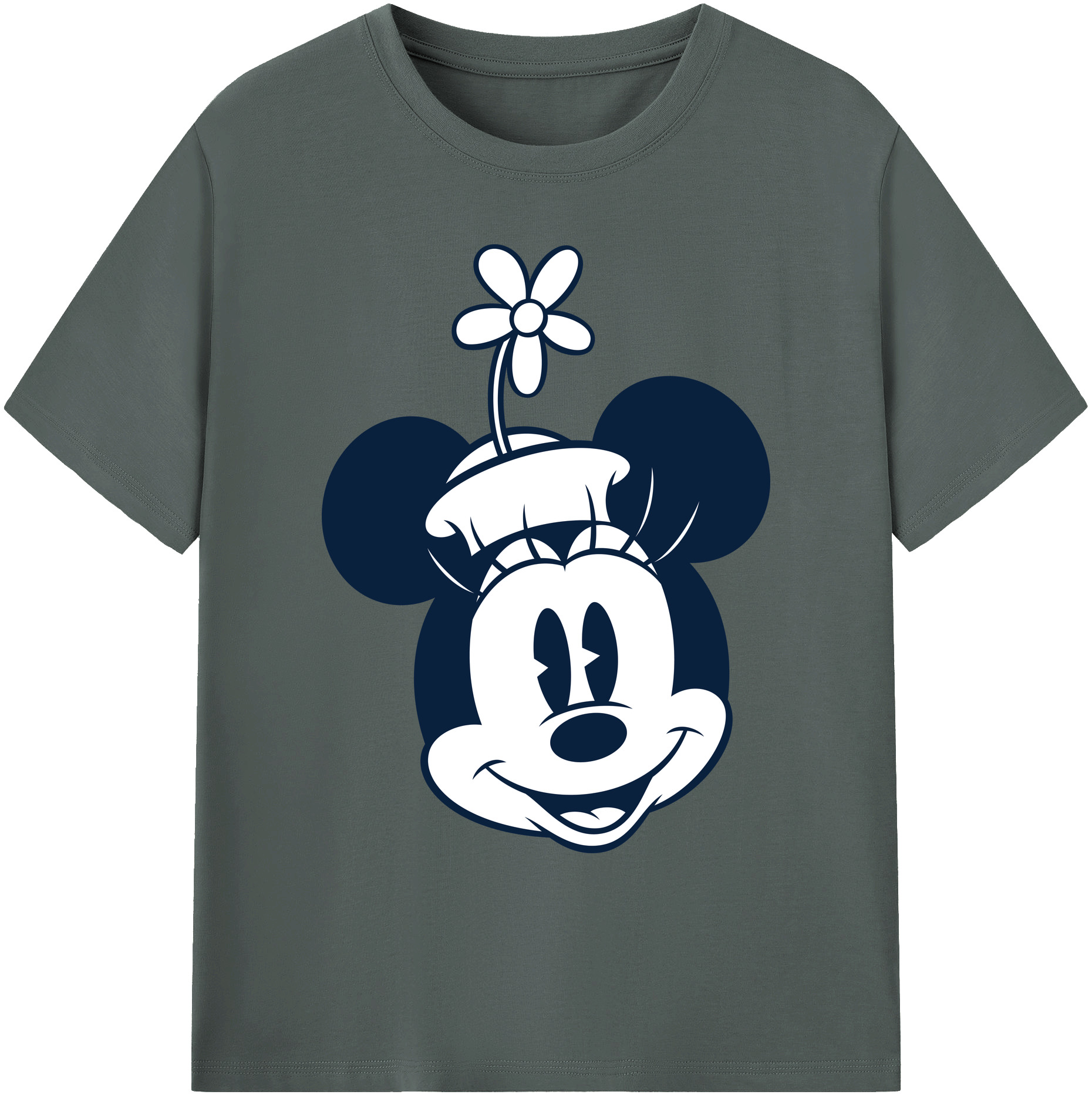 ミッキーマウス Mickey Mouse 綿100％ メンズ半袖Tシャツ｜肌触りやわらか＆通気性